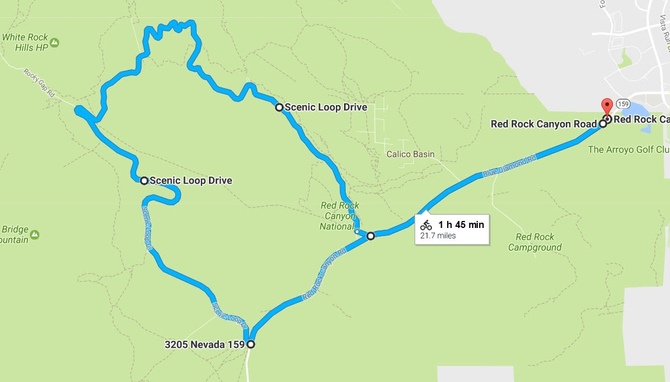 bike tours Red Rock Canyon