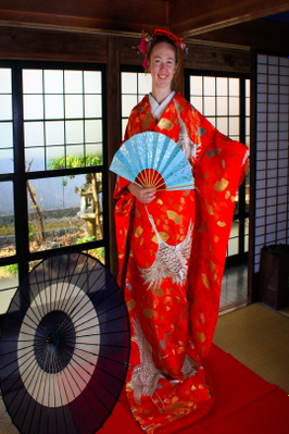 Princess Experience at Tokyo Hinode Bukeyashiki (Samurai House)