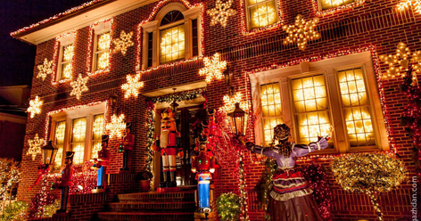 Christmas Lights Tour Of Dyker Heights