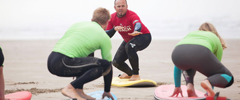 Surf Lesson Middleton