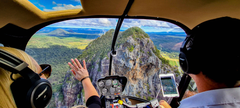 Glasshouse Helicopter Adventure Tour (2 People)