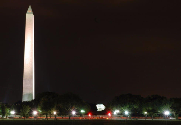 Washington Monument at Night