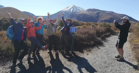 Tongariro Alpine Crossing: Turangi Round Trip with Shuttles & Transfer