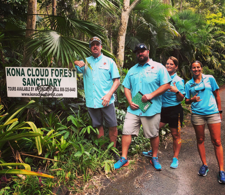 kona cloud forest, coffee, and brewery tour