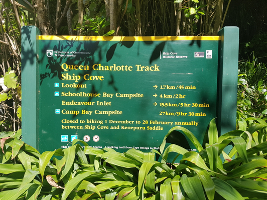 Queen Charlotte Track Walk One Day