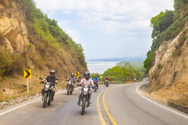 coastal motorcycle tour colombia