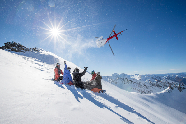 Heli ski new zealand  deal tour