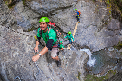 Go Wild Waterfall Climb - Canyoning Wanaka